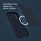 My Style Hoesje geschikt voor Apple iPhone 13 MagSafe Telefoonhoesje Flexibel TPU | My Style Protective Flex Backcover | Geschikt voor MagSafe | Geschikt voor Draadloos Opladen met Magnetische Ring | MagSafe Case - Marineblauw