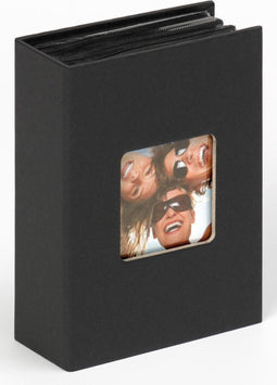Walther Fun - Fotoalbum insteek - 100 foto's 10x15 cm - Zwart - Linnenstructuur