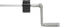 Bureau Teez Slinger zit/zit verstelbaar breed 140CM diep 80CM bladkleur Speciale Kleur framekleur Wit (RAL9010)
