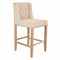 Kruk Alexandra House Living Grijs Rubberwood 58 x 104 x 48 cm