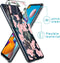 iMoshion Hoesje Geschikt voor Samsung Galaxy A21s Hoesje Siliconen - iMoshion Design hoesje - Roze / Transparant / Cherry Blossom