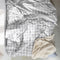 Happy Friday Duvet cover set 2 pieces Vichy grey 155x220 cm (Single) Grey