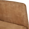 vidaXL - Schommelstoel - in - vintage - stijl - canvas - bruin