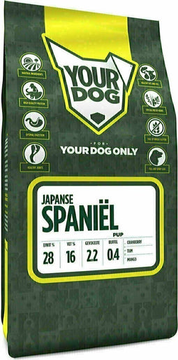 Yourdog Japanse spaniël Rasspecifiek Puppy Hondenvoer 6kg | Hondenbrokken