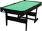 Cougar Hustle XL opklapbare Pooltafel Zwart/groen - 6ft. Pooltafel voor thuis - Poolbiljart tafel inclusief één set poolballen, triangel, 2 keuen, biljartkrijt en een borstel - 183x91x79cm