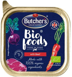 Butcher's Bio Foods rundvlees paté 150g