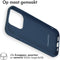 imoshion Hoesje Geschikt voor iPhone 15 Pro Hoesje Siliconen - imoshion Color Backcover - Donkerblauw