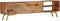 vidaXL - Tv-meubel - 140x30x40 - massief - sheeshamhout