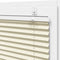 vidaXL - Plissé - rolgordijn - 55x150 - cm - stofbreedte - 54,4 - cm - polyester - crème