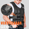 DH FitLife - Verstelbaar gewichtsvest 10KG/20KG/30KG - Ergonomisch ontwerp - Zwart