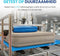 FLOAT CloudSpring - 2 Persoons Luchtbed - Zelfopblazend met Foam Topper en Ingebouwde Pomp - Beige (2 stuks)
