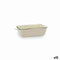 Sauspan Quid Cocco Wit Keramisch 16 x 9 x 4 cm (12 Stuks)