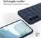 imoshion Hoesje - Geschikt voor Samsung Galaxy S24 Plus - EasyGrip Backcover - Donkerblauw