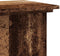 vidaXL - Plantenstandaard - 33x33x100 - cm - bewerkt - hout - oud - houtkleurig