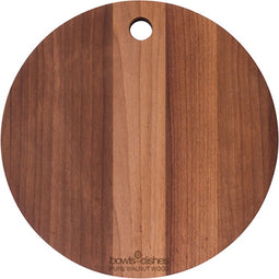 Bowls and Dishes - Serveerplank - Rond met gat Ø 24 x 2 cm - Walnoot hout