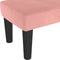 vidaXL - Bankje - 100x30x30 - cm - fluweel - roze