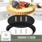 COOCK Quiche Bakvorm - Taartvorm met Antiaanbaklaag 24 cm - Incl. Deegschraper & E-Book