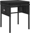 vidaXL - 6-delige - Loungeset - met - kussens - poly - rattan - zwart