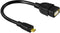 Hama 173892 - USB 2.0 Micro naar USB Type-A Kabel - 480 Mbps - Zwart