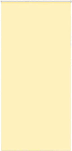 vidaXL - Rolgordijn - verduisterend - 90x210 - cm - stofbreedte - 85,7 - cm - geel