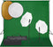 vidaXL - Fotostudioset - met - verlichtingsset, - achtergrond - en - reflector
