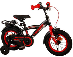 Volare Thombike - Kinderfiets - 12 inch - Jongens - Zwart Rood