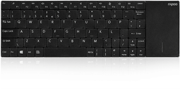 Rapoo E2710 - Draadloos Toetsenbord met Touchpad - Zwart