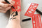 Eberhard Faber tattoo stiften - 2 stuks - zwart - met sjablonen - EF-559597