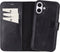 NorthLife Geschikt voor iPhone 16 Plus - Leren Afneembare 2-in-1 bookcase telefoonhoes - Zwart