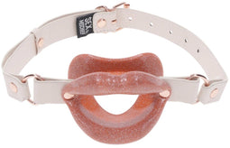 Sportsheets - S&M Peaches 'n CreaMe Silicone Lips Gag