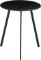 Mica Decorations Seatle - Bijzettafel - H45 x Ø38 cm - Metaal - Zwart