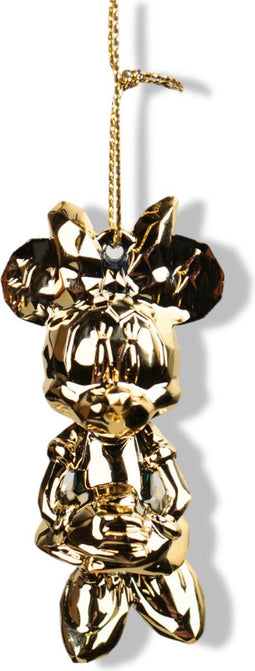 Disney - 3D Ornament Gouden Minnie Mouse kersthanger