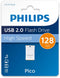 Philips Pico - USB 2.0 - 128GB - Oranje
