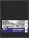 Oxford - Schetsboek A4 - Harde kaft - 96 vel - 100g papier - Zwart
