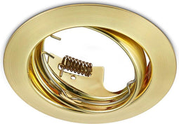 TRIO JURA - Inbouwspot - GU10 fitting - Messing mat