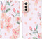 iMoshion Hoesje Geschikt voor Samsung Galaxy S21 Plus Hoesje Met Pasjeshouder - iMoshion Design Softcase Bookcase - Meerkleurig / Blossom Watercolor