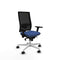 Bureaustoel Horna Piqueras y Crespo 3D026N0 Marineblauw