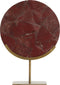 Light&living Ornament op voet 35x12x50 cm GOUYA rood agaat+antiek brons