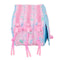 Pennenetui met 3 vakken BlackFit8 Smile Roze Licht Blauw 21,5 x 10 x 8 cm