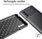 iMoshion Hoesje Geschikt voor Motorola Moto G31 Hoesje Siliconen - iMoshion Carbon Softcase Backcover - Zwart