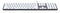 Gembird KB-MCH-02 - Bedraad USB toetsenbord - 5 multimedia toetsen - Zwart/Wit