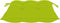 vidaXL - Stoelkussens - 2 - st - 40x40x7 - cm - oxford - stof - heldergroen