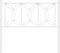 vidaXL - Hoofdbord - 100 - cm - metaal - wit