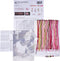Thea Gouverneur - Borduurpakket met telpatroon - 512A - Voorgesorteerde DMC Garens - Prunus Bloesem - Aida - 30 cm x 20 cm - DIY Kit