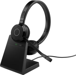 Jabra Evolve 65 TE - Draadloze headset - Bluetooth 5.2 dubbele connectiviteit - Zwart