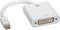 V7 CBL-MD1WHT-5E - Mini DisplayPort naar DVI-Adapter - 0,17 m - Wit