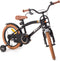 AMIGO 2Cool Jongensfiets 16 Inch - Kinderfiets voor 4 tot 6 Jaar - 100-115 cm - Zwart - met Zijwieltjes