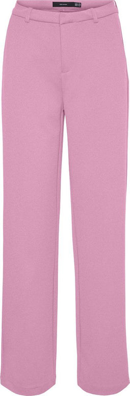 Vero Moda VMZAMIRA MR SLIM STRAIGHT PANT GA NOOS - Dames Broek - Midden-hoge taille - Maat S X L32