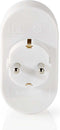 Nedis Stopcontact-Splitter - Type-F (CEE 7/7) - 250 V AC 50 Hz - Randaarde stekker / Type F (CEE 7/7) - 250 V AC 50/60 Hz - 16.0 A - 3500 W - Wit