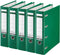 Bankordner leitz a4 80mm 2 mechanieken groen | 5 stuks